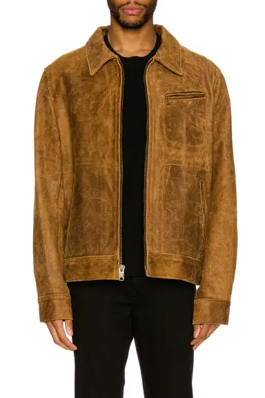 SCHOTT Duke Unlined Rough Suede Jacket | Thumbnail 3 SCHOTT Duke Unlined Rough Suede Jacket | Thumbnail 3
