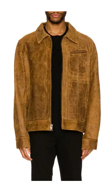 SCHOTT Duke Unlined Rough Suede Jacket | Thumbnail 1 SCHOTT Duke Unlined Rough Suede Jacket | Thumbnail 1