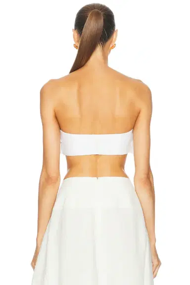 SIMKHAI Abril Floral Bustier Top | Thumbnail 3