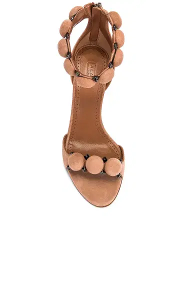 Alaïa La Bombe Ankle Bracelet Sandals | Thumbnail 4