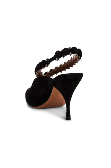 Alaïa Mini Bombe Ankle Strap Pump | Thumbnail 3 Alaïa Mini Bombe Ankle Strap Pump | Thumbnail 3