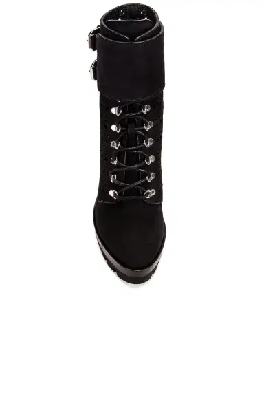 Alaïa Perforated Military Boots | Thumbnail 4 Alaïa Perforated Military Boots | Thumbnail 4