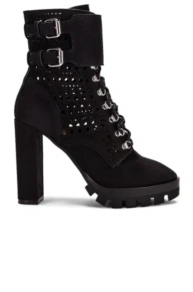 Alaïa Perforated Military Boots | Thumbnail 1 Alaïa Perforated Military Boots | Thumbnail 1