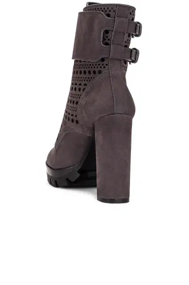 Alaïa Perforated Military Boots | Thumbnail 3 Alaïa Perforated Military Boots | Thumbnail 3
