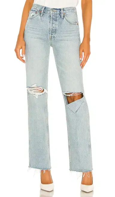 RE/DONE Originals 90s High Rise Loose Jeans | Thumbnail 1 RE/DONE Originals 90s High Rise Loose Jeans | Thumbnail 1