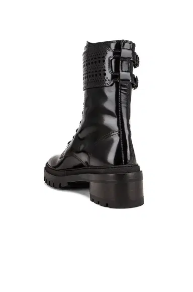 Alaïa Buckle Military Boots | Thumbnail 3 Alaïa Buckle Military Boots | Thumbnail 3