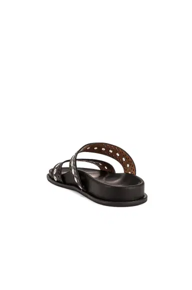 Alaïa Perforated Eyelet Slides | Thumbnail 3 Alaïa Perforated Eyelet Slides | Thumbnail 3