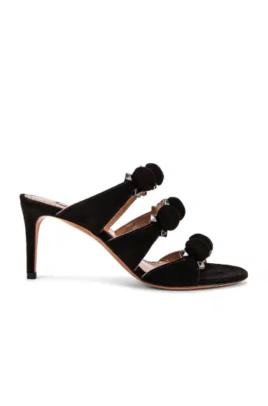 Alaïa Pom Pom Studded Mules | Thumbnail 1