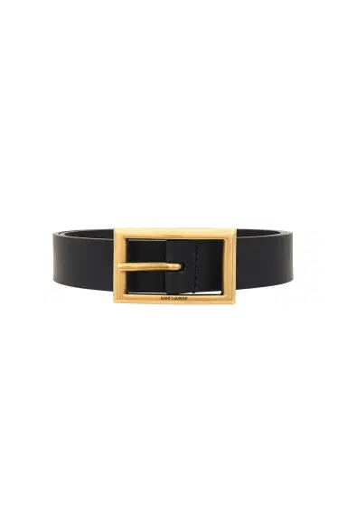 Saint Laurent Rectangle Buckle Belt | Thumbnail 3
