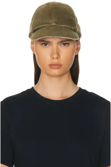 Saint Laurent Washed Denim Cap | Thumbnail 2 Saint Laurent Washed Denim Cap | Thumbnail 2