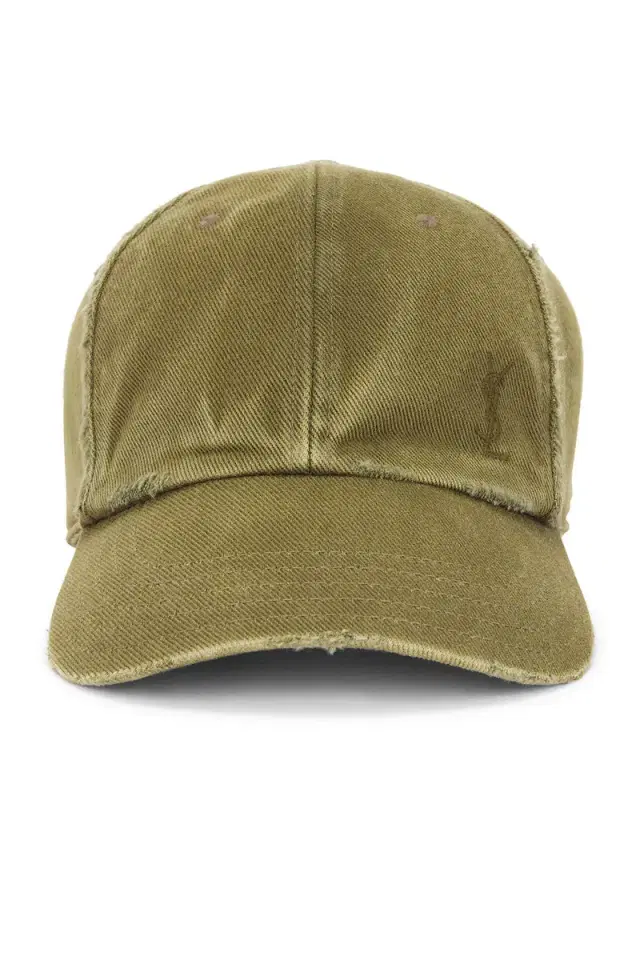 Saint Laurent Washed Denim Cap