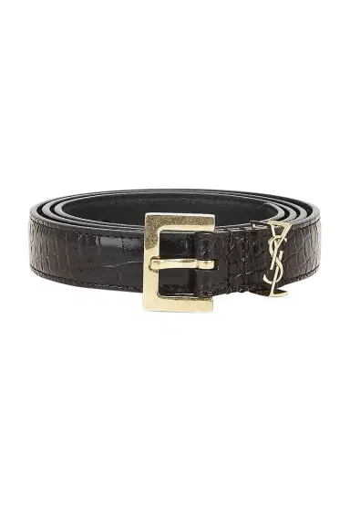 Saint Laurent Leather Belt | Thumbnail 3