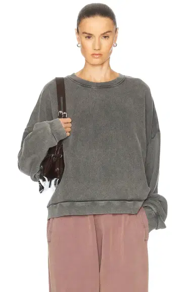 Acne Studios Fester Crewneck Sweater | Thumbnail 1 Acne Studios Fester Crewneck Sweater | Thumbnail 1
