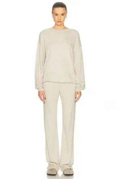 ÉTERNE Straight Leg Sweatpant | Thumbnail 5