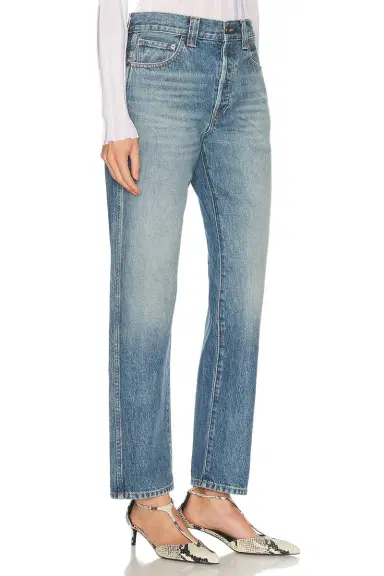 Khaite Callum Straight Leg Jeans | Thumbnail 2 Khaite Callum Straight Leg Jeans | Thumbnail 2