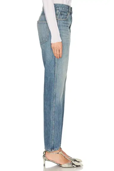 Khaite Callum Straight Leg Jeans | Thumbnail 3 Khaite Callum Straight Leg Jeans | Thumbnail 3