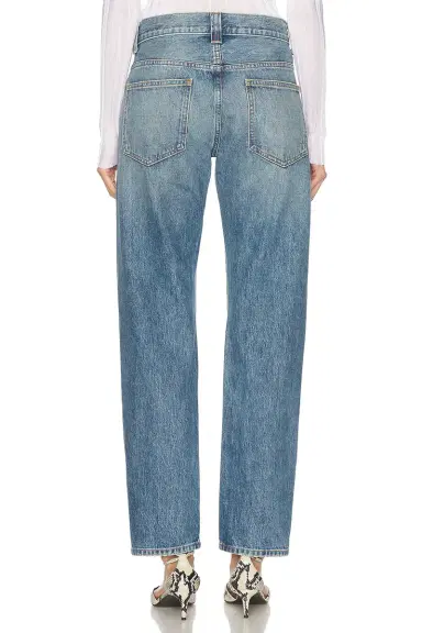 Khaite Callum Straight Leg Jeans | Thumbnail 4 Khaite Callum Straight Leg Jeans | Thumbnail 4