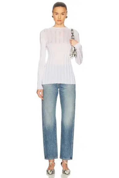 Khaite Callum Straight Leg Jeans | Thumbnail 5 Khaite Callum Straight Leg Jeans | Thumbnail 5