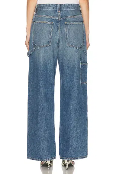 KHAITE Sowen Wide Leg Jeans | Thumbnail 4