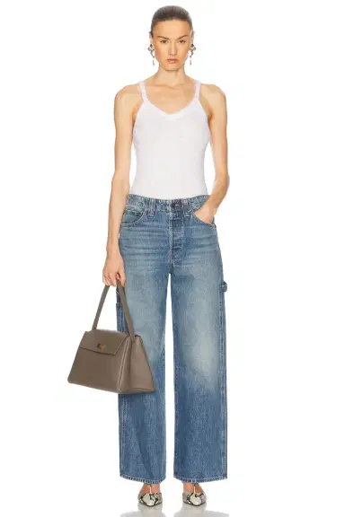 KHAITE Sowen Wide Leg Jeans | Thumbnail 5