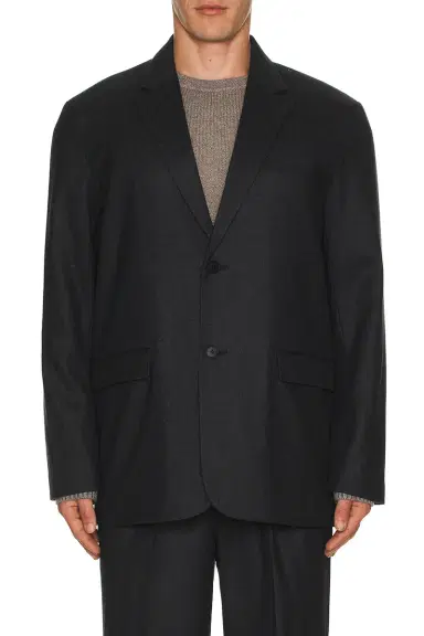 SATURDAYS NYC Wool Saxony Tailored Jacket | Thumbnail 3