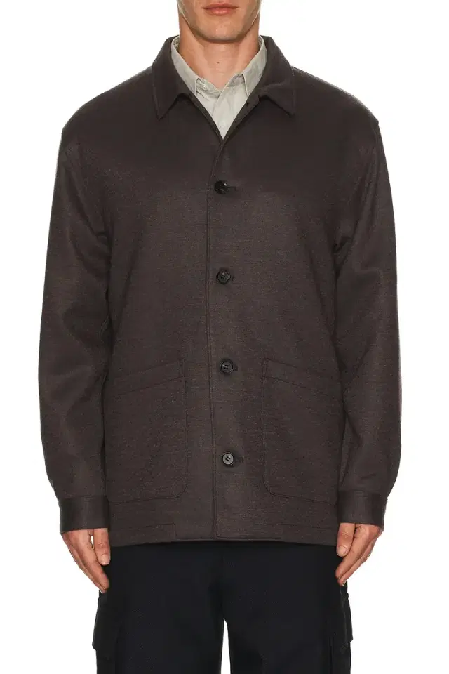 Coverall Wool Shirt Jacket