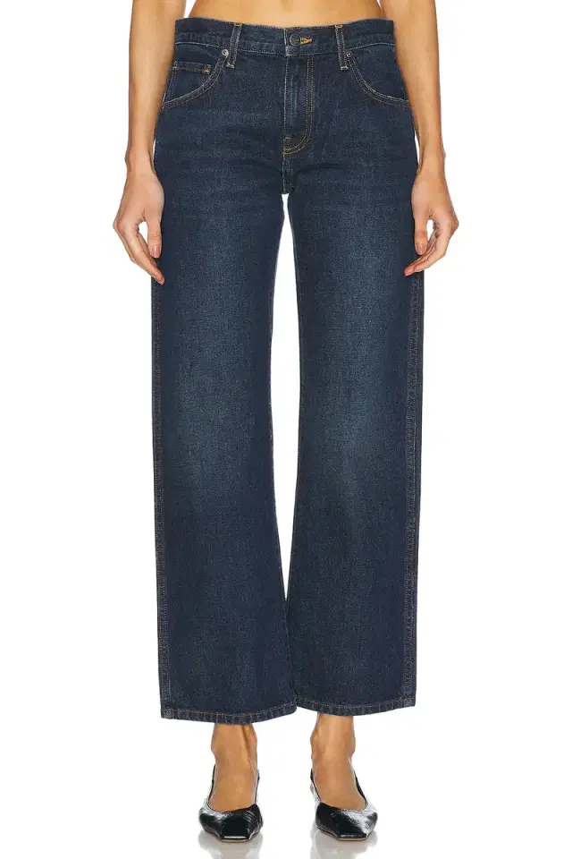 KHAITE Kerrie Straight Leg Jeans