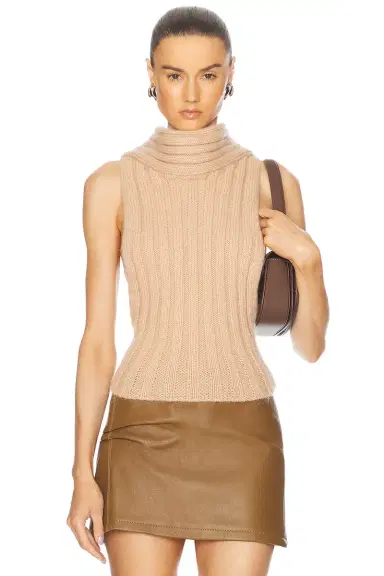 AREA Sleeveless Twisted Top | Thumbnail 3