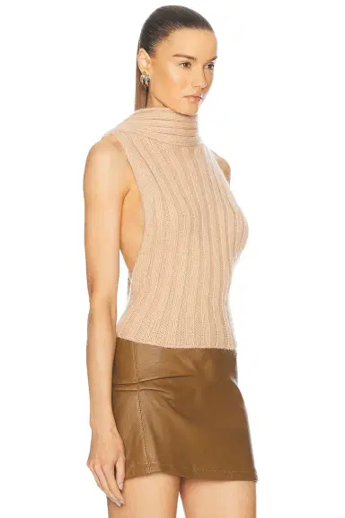 AREA Sleeveless Twisted Top | Thumbnail 4