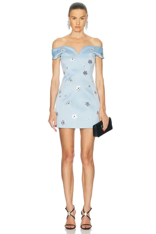 Marc Jacobs Sequin Daisy Embellished Dress