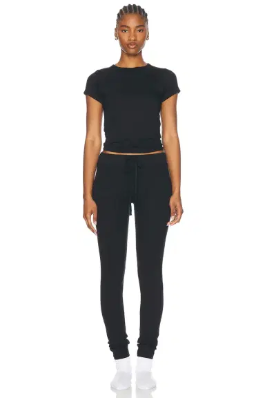 ÉTERNE Thermal Drawstring Pant | Thumbnail 5