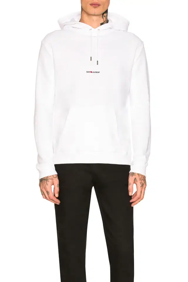 Saint Laurent Logo Hoodie