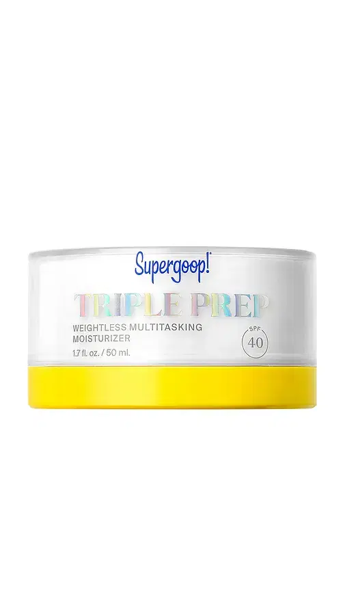 Supergoop! Triple Prep Weightless Daily Moisturizer SPF 40.
