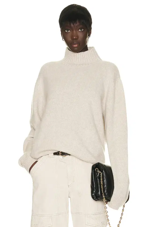 The Elder Statesman Relaxed Turtleneck Sweater