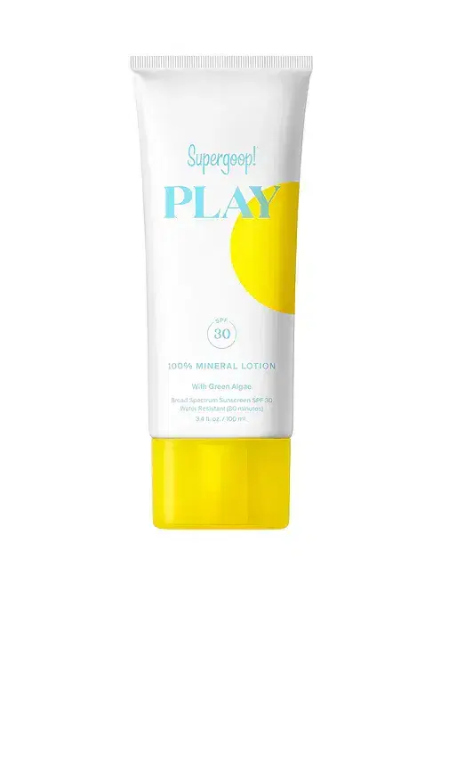Supergoop! PLAY 100% Mineral Lotion SPF 30 with Green Algae 3.4 fl. oz.
