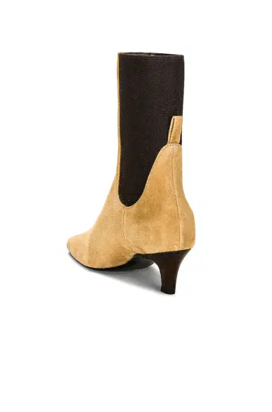 TOTEME The Mid Heel Suede Boot | Thumbnail 3