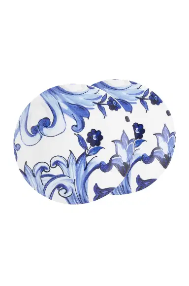 Dolce & Gabbana Casa Set Of 2 Mediterraneo Fiore Piccolo Bread Plates | Thumbnail 1