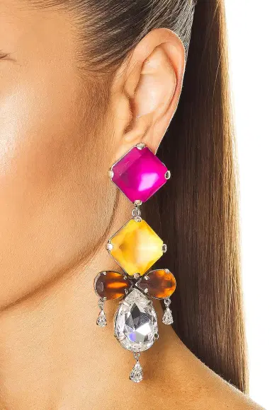 Saint Laurent Baroque Earrings | Thumbnail 2 Saint Laurent Baroque Earrings | Thumbnail 2