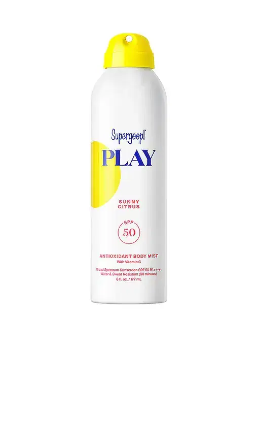 Supergoop! PLAY Antioxidant Body Mist SPF 50 6oz.