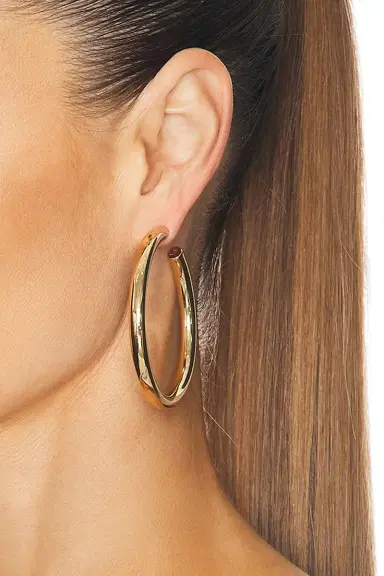 Jennifer Fisher Natasha 2 Hoop Earrings | Thumbnail 2