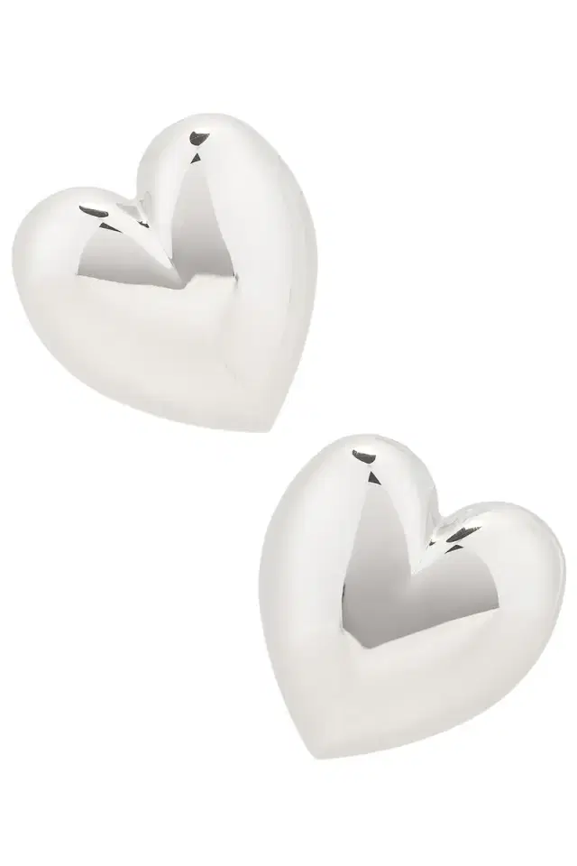Puffy Heart Earrings