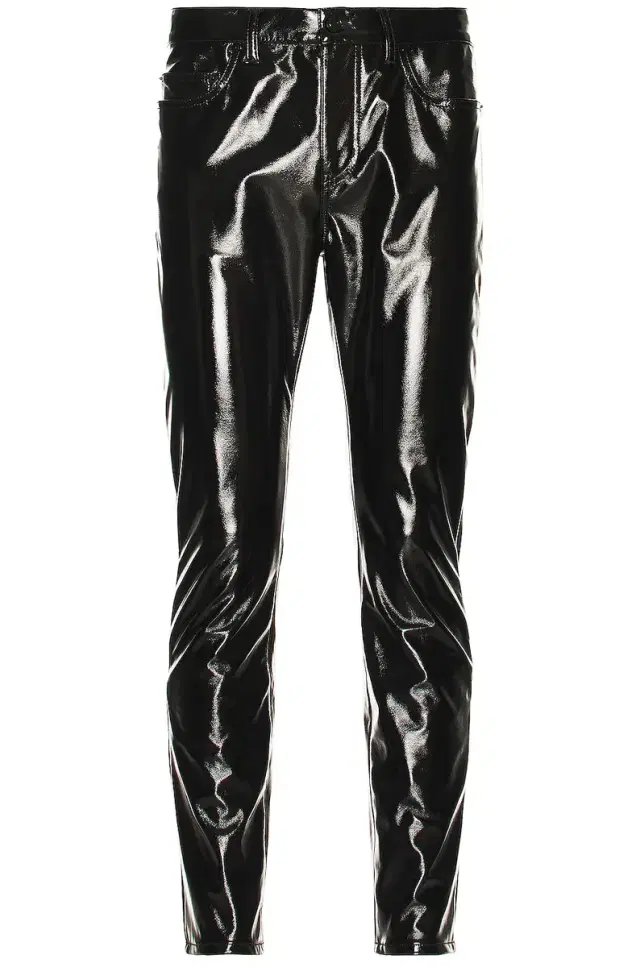 Saint Laurent Skinny 5 Pocket Cropped Pant