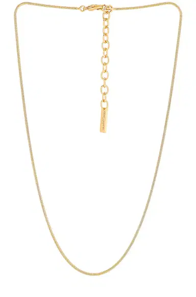 Saint Laurent Snake Chain Necklace | Thumbnail 1 Saint Laurent Snake Chain Necklace | Thumbnail 1