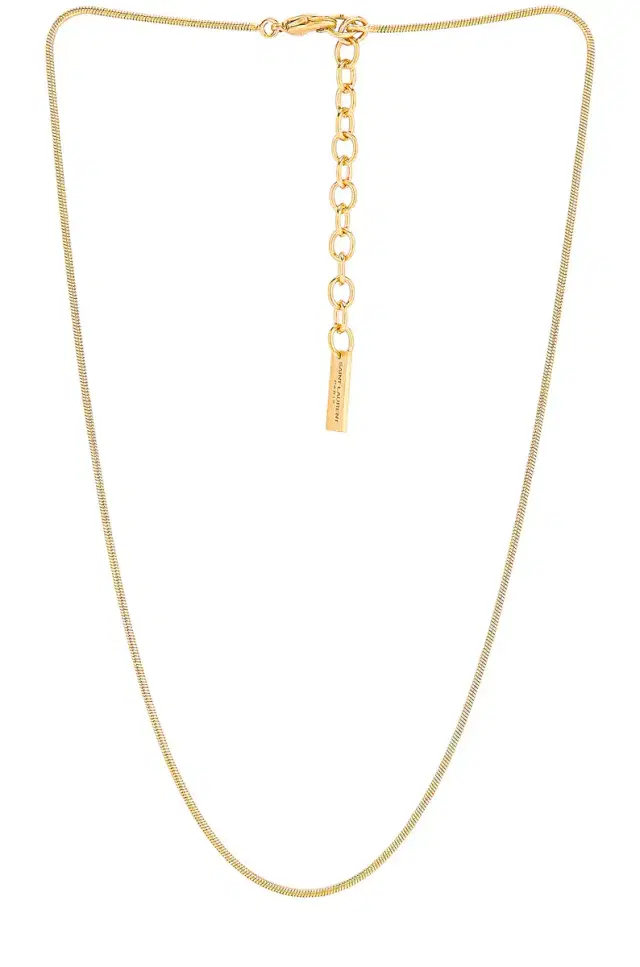 Saint Laurent Snake Chain Necklace