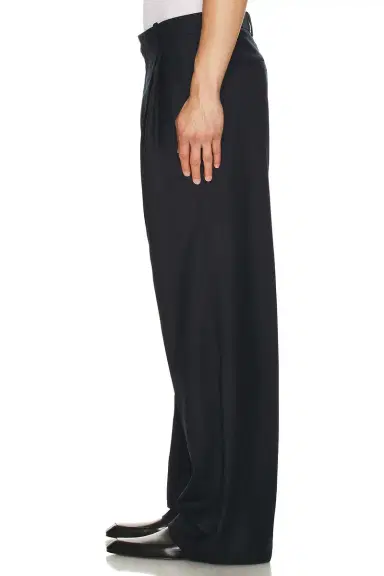 Saint Laurent Pantalon Taille Haute 2 Plis Fit Allure | Thumbnail 4 Saint Laurent Pantalon Taille Haute 2 Plis Fit Allure | Thumbnail 4