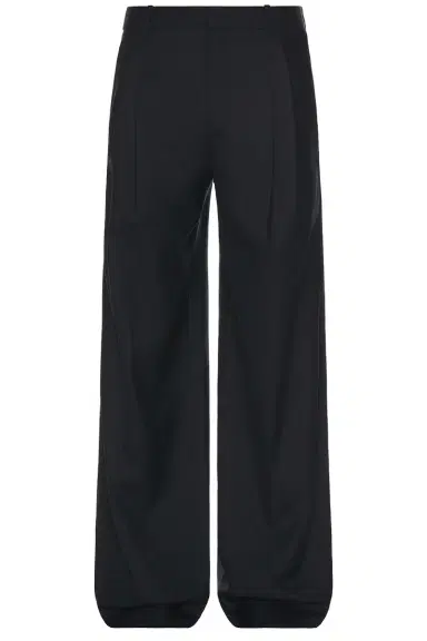 Saint Laurent Pantalon Taille Haute 2 Plis Fit Allure | Thumbnail 1 Saint Laurent Pantalon Taille Haute 2 Plis Fit Allure | Thumbnail 1