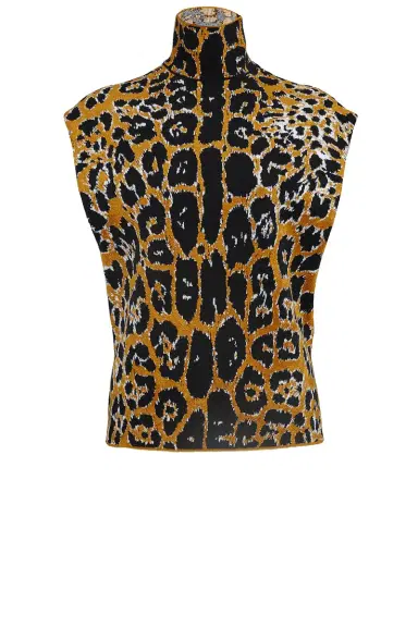 Alaïa Leopard Top | Thumbnail 1 Alaïa Leopard Top | Thumbnail 1