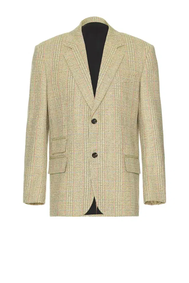 Bottega Veneta Distorted Prince Of Wales Jacket