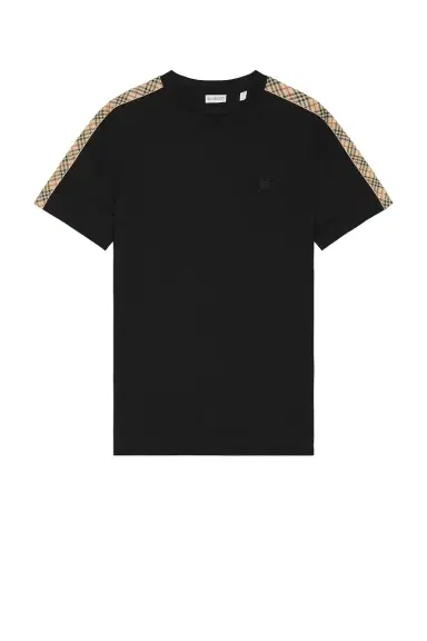 Burberry Check Tape T-Shirt | Thumbnail 1 Burberry Check Tape T-Shirt | Thumbnail 1