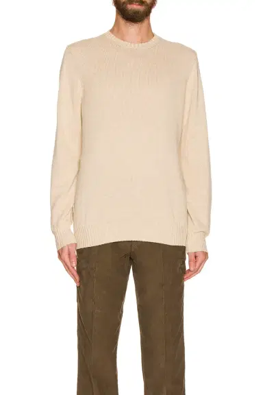 Ghiaia Cashmere Cotton Crewneck | Thumbnail 3